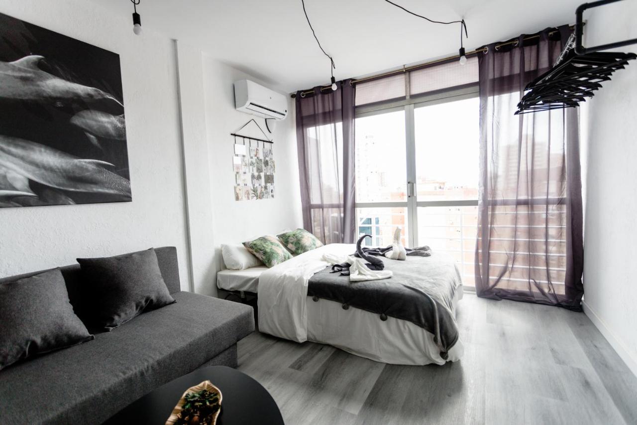 Modern Studio With See And City View 베니돔 외부 사진